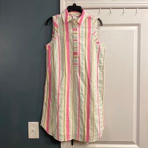 Vineyard Vines Boca Grande Striped Shirt Dress NWOT